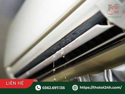 Dàn lạnh bị chảy nước ngắt quãng cần kiểm tra nguyên nhân để xác định khi nào nên sửa và khi nào nên thay máy lạnh mới