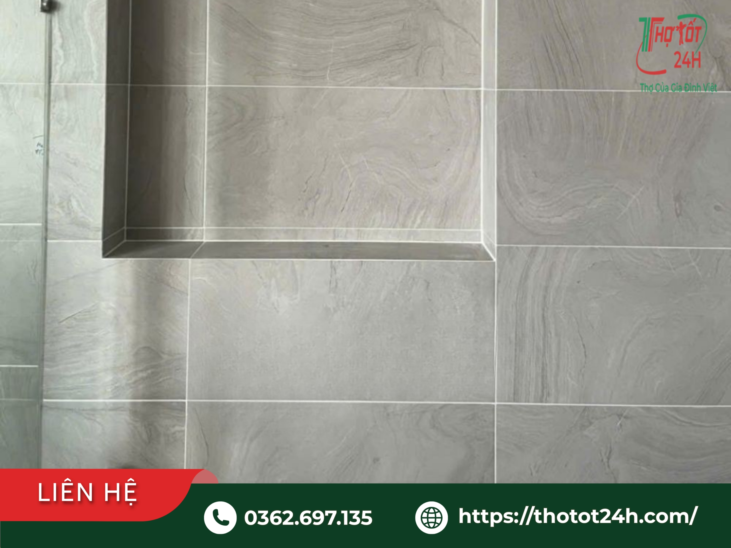 Sử dụng keo chà ron chống thấm nhà vệ sinh giúp đường mạch gạch vách tường sạch đẹp không lo đen mốc